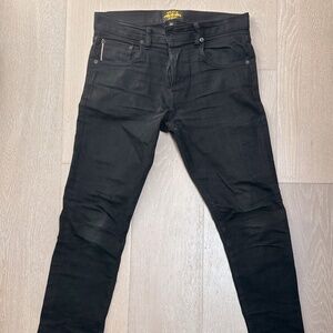 The Slim Taper 2.0 13oz 'Budokan Black' Power Stretch Selvage Denim (The Slim)